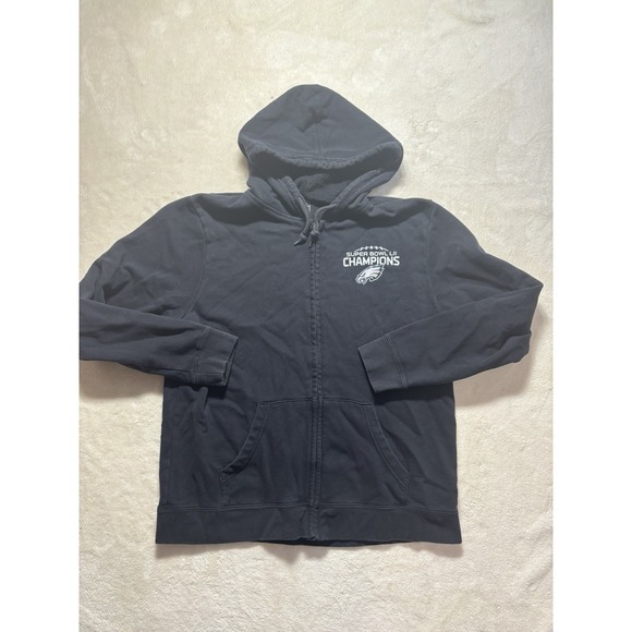 Other - Philidelphia Eagles Pro Line Full Zip Hoodie Super Bowl Champs Long Sleeve Large